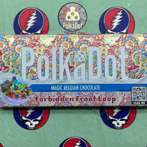 PolkaDot Forbidden Froot Loop Chocolate Bar